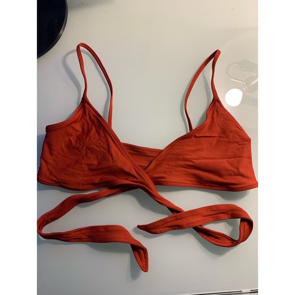 Lspace Wrap Bathing Suit Top